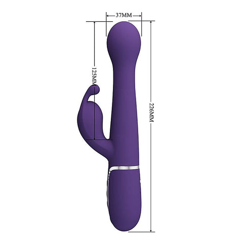 Pretty Love Dejon 3 In1 Multi Function Rabbit Ear Adult - Rabbit Vibrators