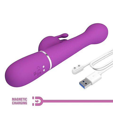 Pretty Love Dejon 3 In1 Multi Function Rabbit Ear Adult - Rabbit Vibrators