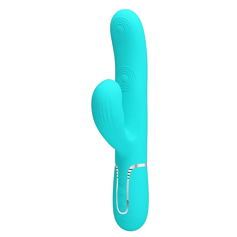 Pretty Love Perdita 3 in1 Multi Function Rabbit Style Vibrator - Rabbit Vibrators