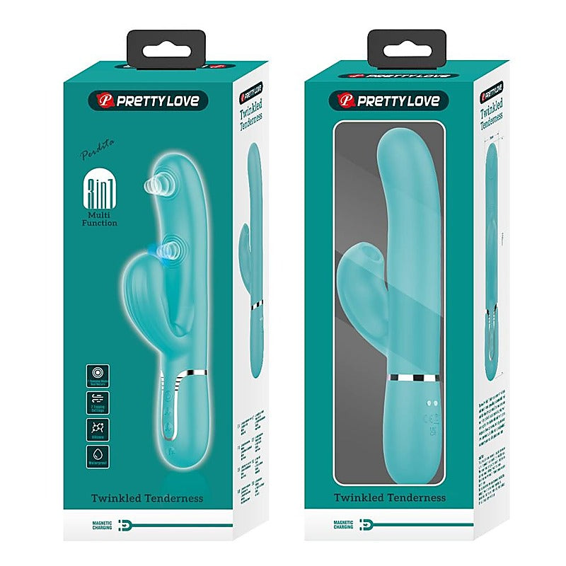 Pretty Love Perdita 3 in1 Multi Function Rabbit Style Vibrator - Rabbit Vibrators