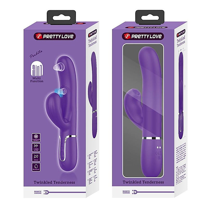 Pretty Love Perdita 3 in1 Multi Function Rabbit Style Vibrator - Rabbit Vibrators