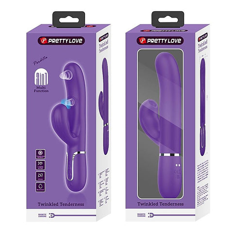 Pretty Love Perdita 3 in1 Multi Function Rabbit Style Vibrator - Rabbit Vibrators