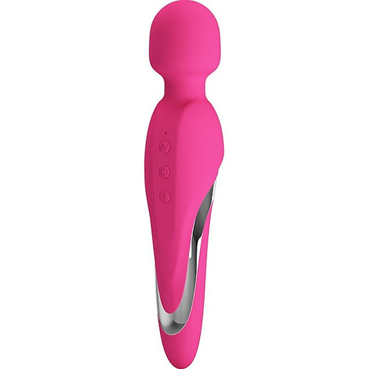 Pretty Love Michael Rechargeable Warming Body Wand Massager Pink