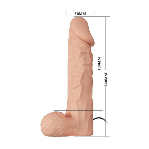 Ultra Passionate Strap On Harness Dong By Baile - Strap On Sextoys