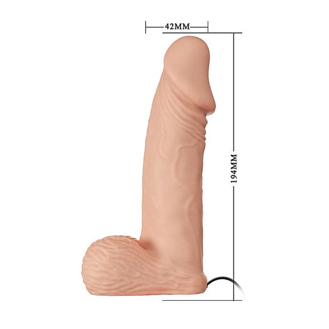 Ultra Passionate Strap On Harness Dong By Baile - Strap On Sextoys