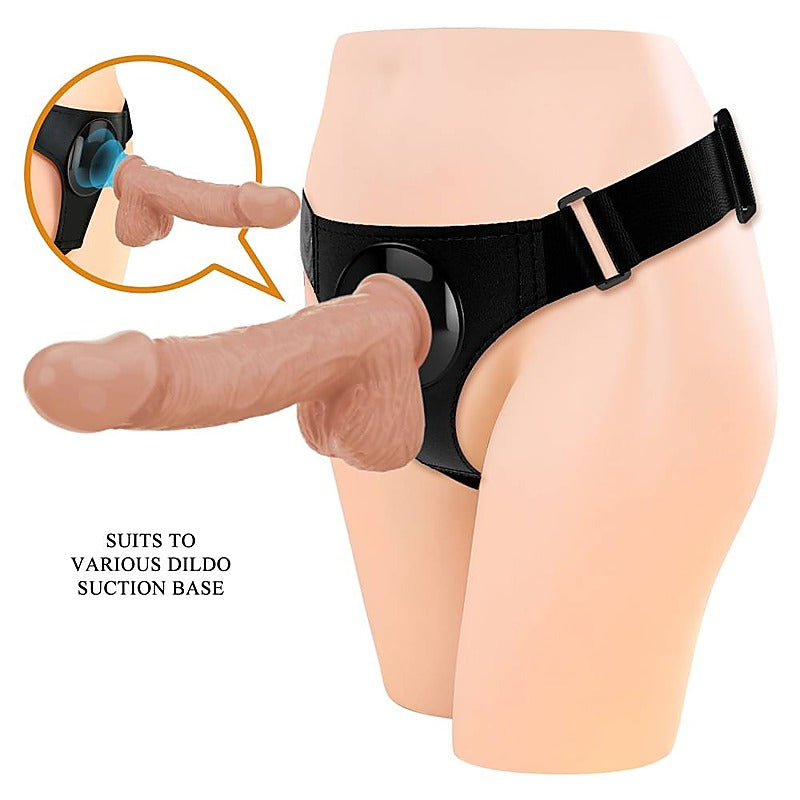 Pretty Love Universal Strap On Harness Dildo By Baile - Strap On Sextoys