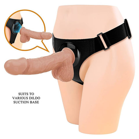Pretty Love Universal Strap On Harness Dildo By Baile - Strap On Sextoys