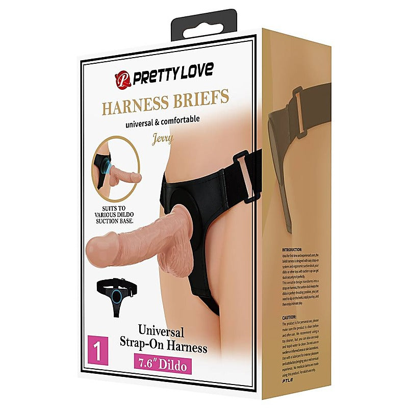 Pretty Love Universal Strap On Harness Dildo By Baile - Strap On Sextoys