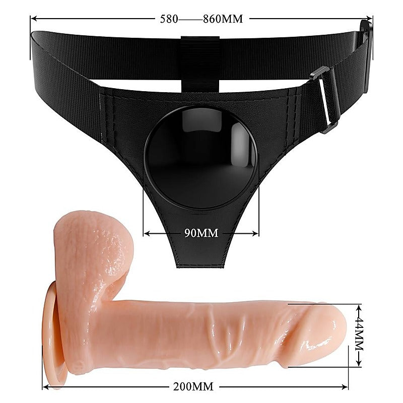 Pretty Love Universal Strap On Harness Dildo By Baile - Strap On Sextoys