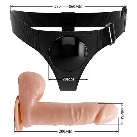 Pretty Love Universal Strap On Harness Dildo By Baile - Strap On Sextoys