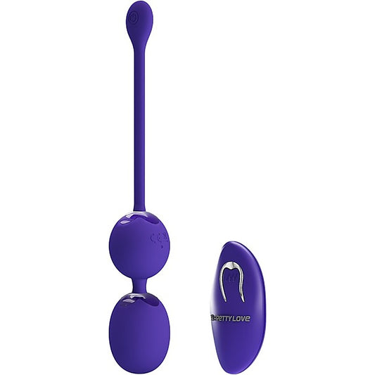 Pretty Love Willie Youth Remote Control Vibrating Love Egg Massager Purple - Love Eggs and Kegel Exercisers