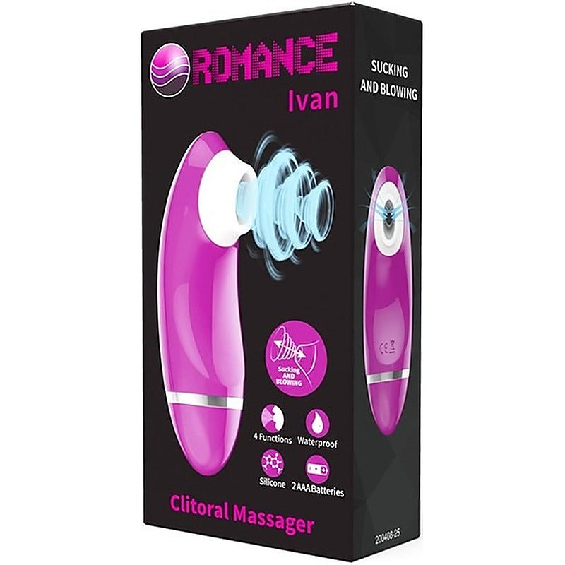 Pretty Love Ivan 4 Function Clitoral Stimulator - Clit Ticklers and Pulsators