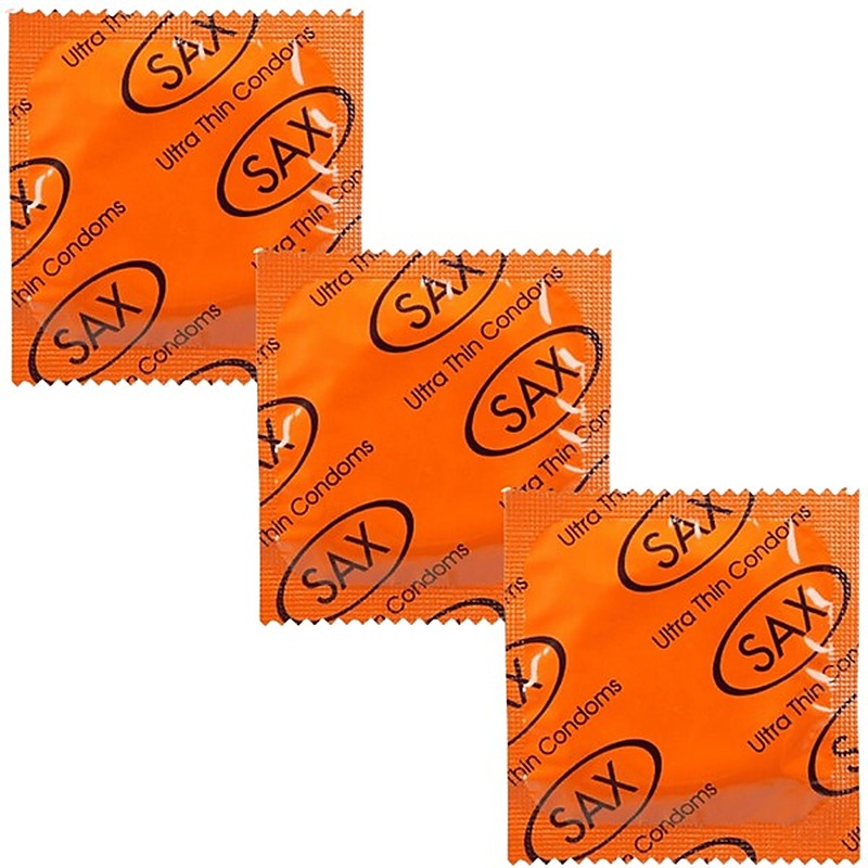 Ultra Thin Latex Condoms 144 Pack By Sax - Condoms