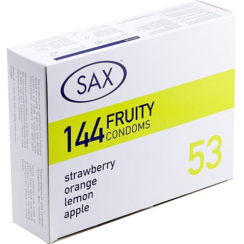 Professional Fruity Condoms 144 Pack By Sax - Condoms