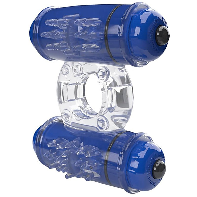 Double Wammy Vibrating Cock Ring By Screaming O - Vibrating Cock Rings