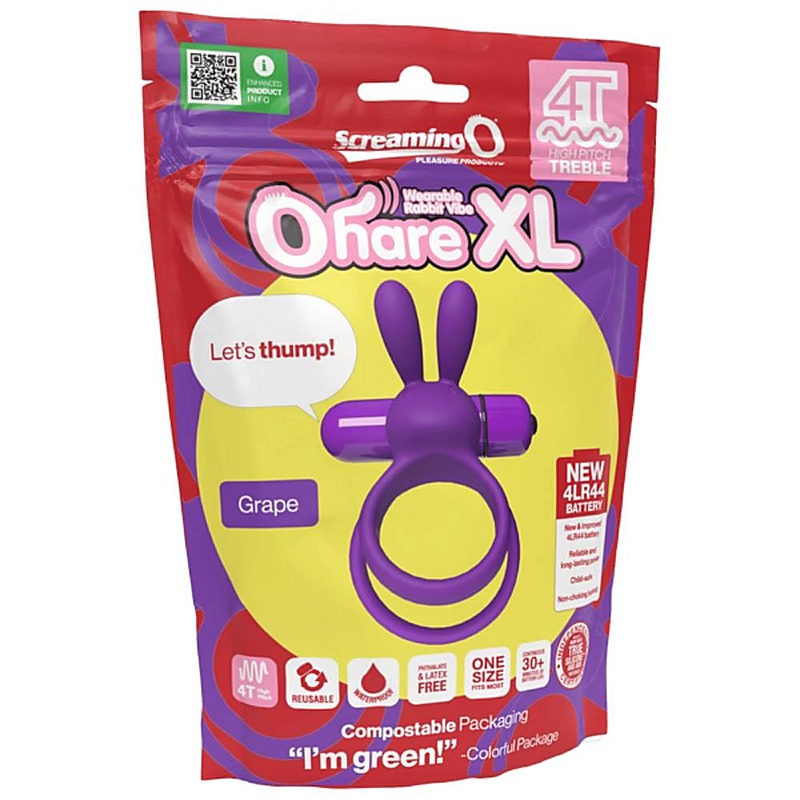 Ohare Xl 4T High Pitch Treble Vibrating Cock Ring - Vibrating Cock Rings
