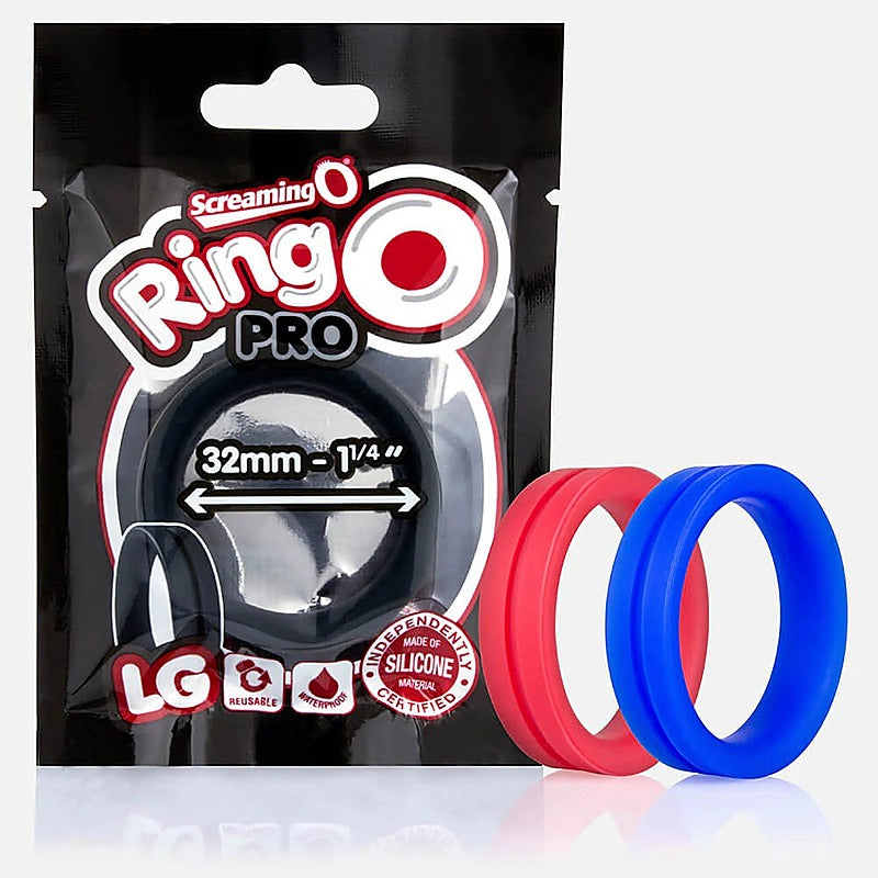 Ring O Pro Lg Super Stretchy Men'S Penis Ring By Screaming O - Stretchy Cock Rings