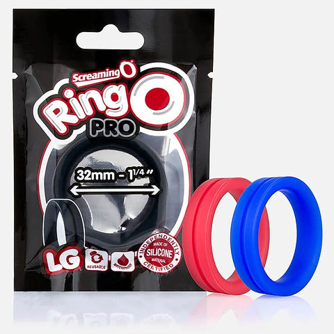 Ring O Pro Lg Super Stretchy Men'S Penis Ring By Screaming O - Stretchy Cock Rings