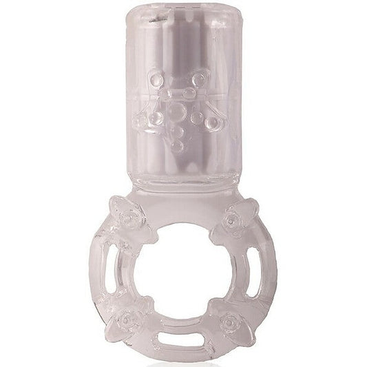 Charged The Big Omg Vibrating Cock Ring Clear - Vibrating Cock Rings