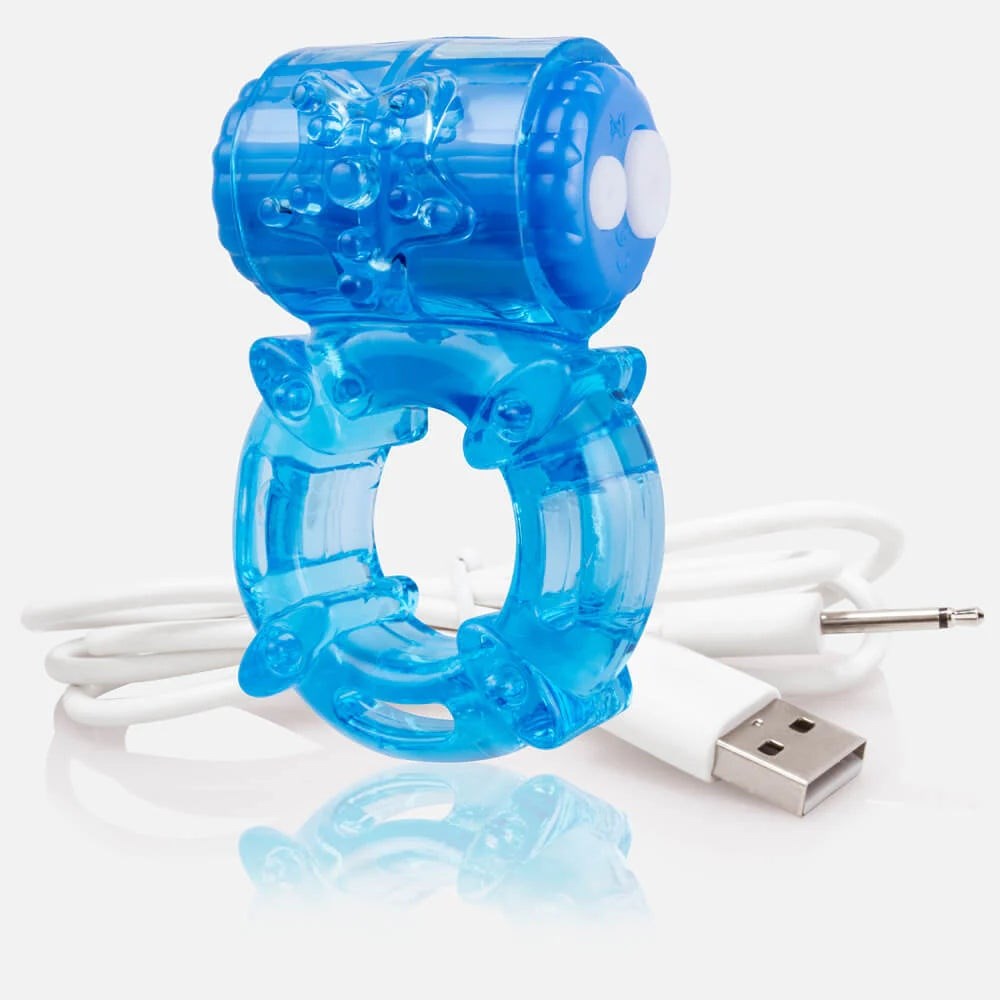 Charged Big O Rechargeable Vibrating Cock Ring - - Vibrating Cock Rings
