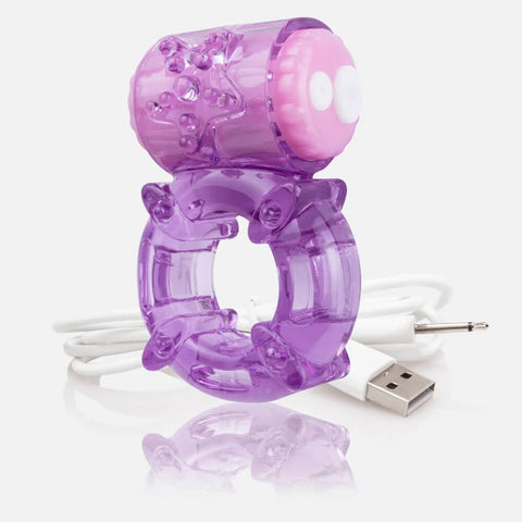 Charged Big O Rechargeable Vibrating Cock Ring - Vibrating Cock Rings