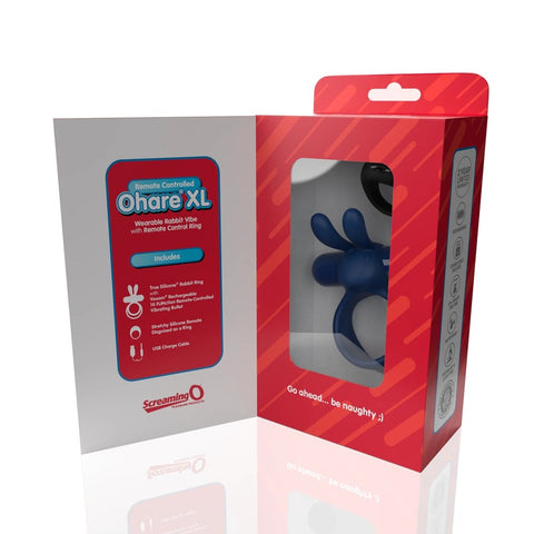 Screaming O Ohare XL Remote Control 10 Functions Vibrating Penis Ring - Vibrating Cock Rings