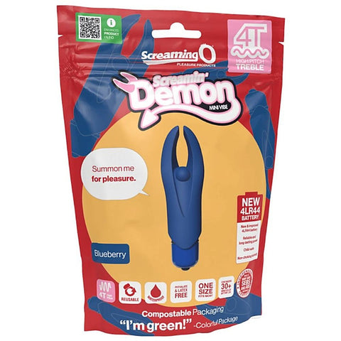 Demon 4T High Pitch Treble Clitoral Massager By Screaming O - Clit Ticklers and Pulsators