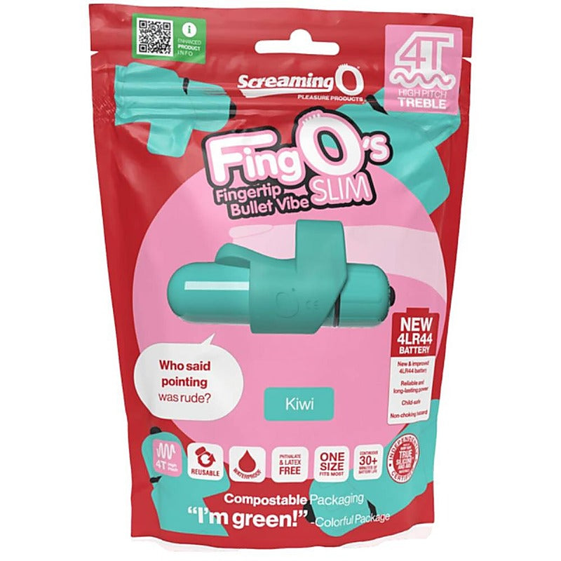 Fingo'S Slim 4T High Pitch Treble Finger Massager - Finger and Tongue Vibrators
