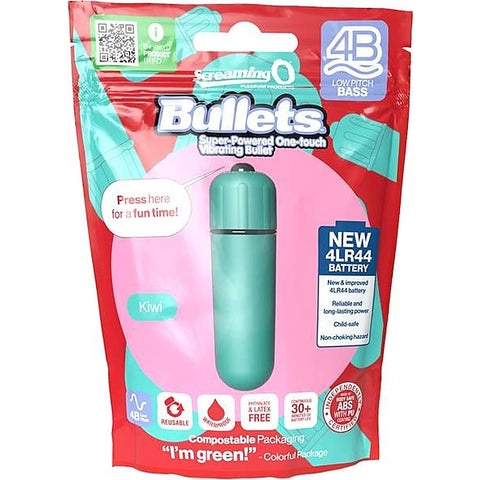 4B Low Pitch Bass Waterproof Bullet By Screaming O - Bullet Vibrators