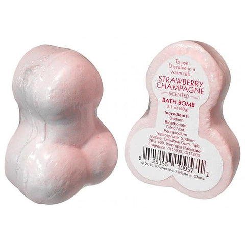 Naughty Penis Shape Bath Bomb By Kheper Games - Party Gifts and Novelties