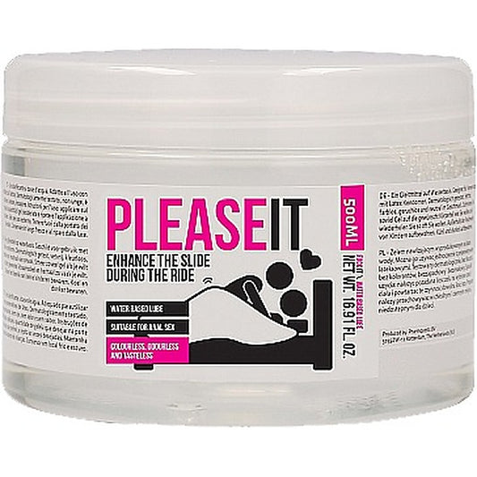 Shots Toys Please It Enhance The Slide During The Ride Lubricant 500ml