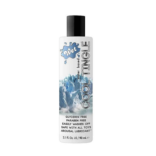 Wet Cool Tingle Water Based Adult Lubricant 178ml