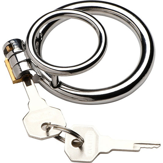 Master Series Locked Cock Locking Cock & Ball Ring - Male Chastity