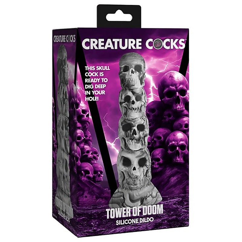Tower Of Doom Silicone Dildo By Xr Brands - Realistic Dildos