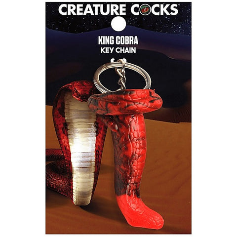 King Cobra Mini Fantasy Dildo Key Chain By Creature Cocks - Party Gifts and Novelties