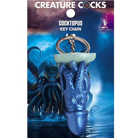 Cocktopus Fantasy Dong Fun & Cute Key Chain By Xr Brands - Party Gifts and Novelties