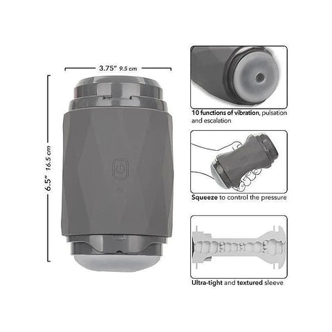 California Exotics Milk Master Vibro Squeeze Male Stroker
