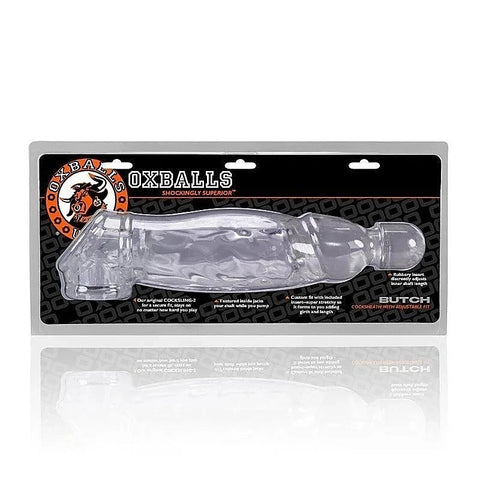 Oxballs Butch Mens Cocksheath Clear