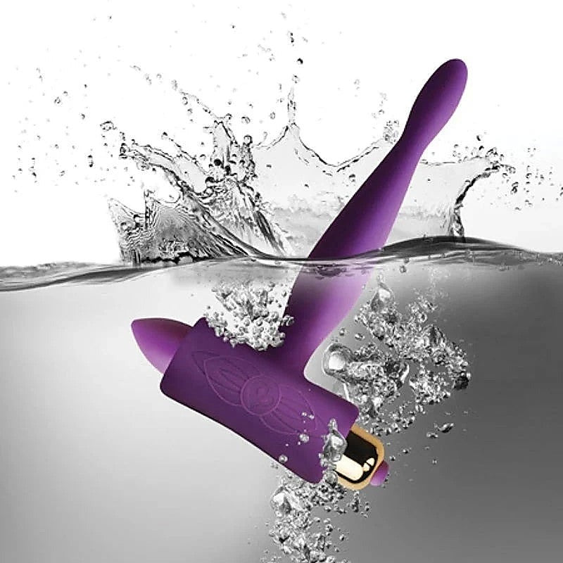 Rocks Off Petite Sensations Teazer Vibrating Butt Plug Purple - Butt Plugs