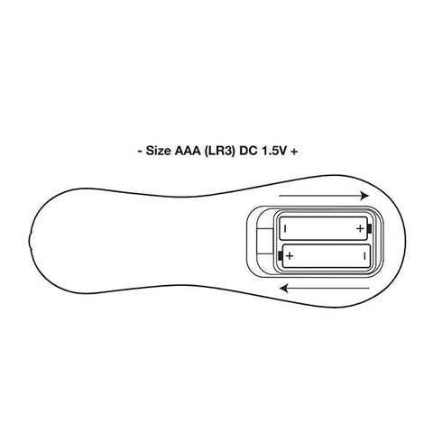 Rocks Off Ruby Glow 10 Speed Vaginal and Clitoral Massager Purple - G-Spot Vibrators