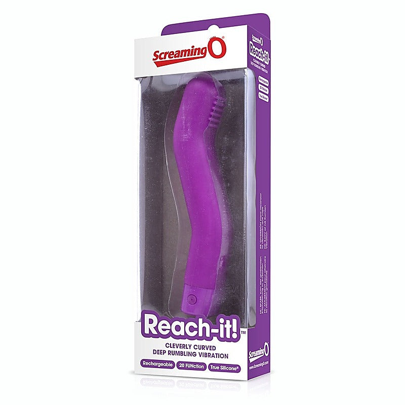 Charged Reach-It G-Spot Vibrator By Screaming O - G-Spot Vibrators