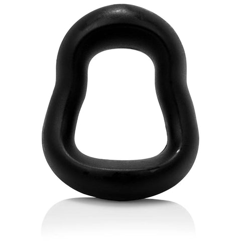 Screaming O SwingO Curve Silicone Stretchy Penis Ring Black - Stretchy Cock Rings