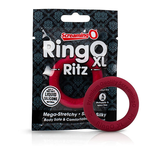 Ringo Ritz Xl Stretchy Male Cock Ring By Screaming O - Stretchy Cock Rings