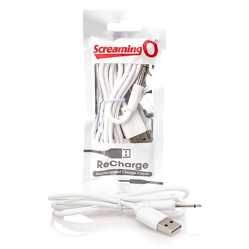 Recharge Cable USB to DC by Screaming O - Vibrator Accessories