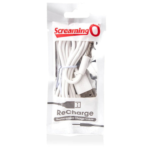 Screaming O Recharge Cable USB to DC - Vibrator Accessories