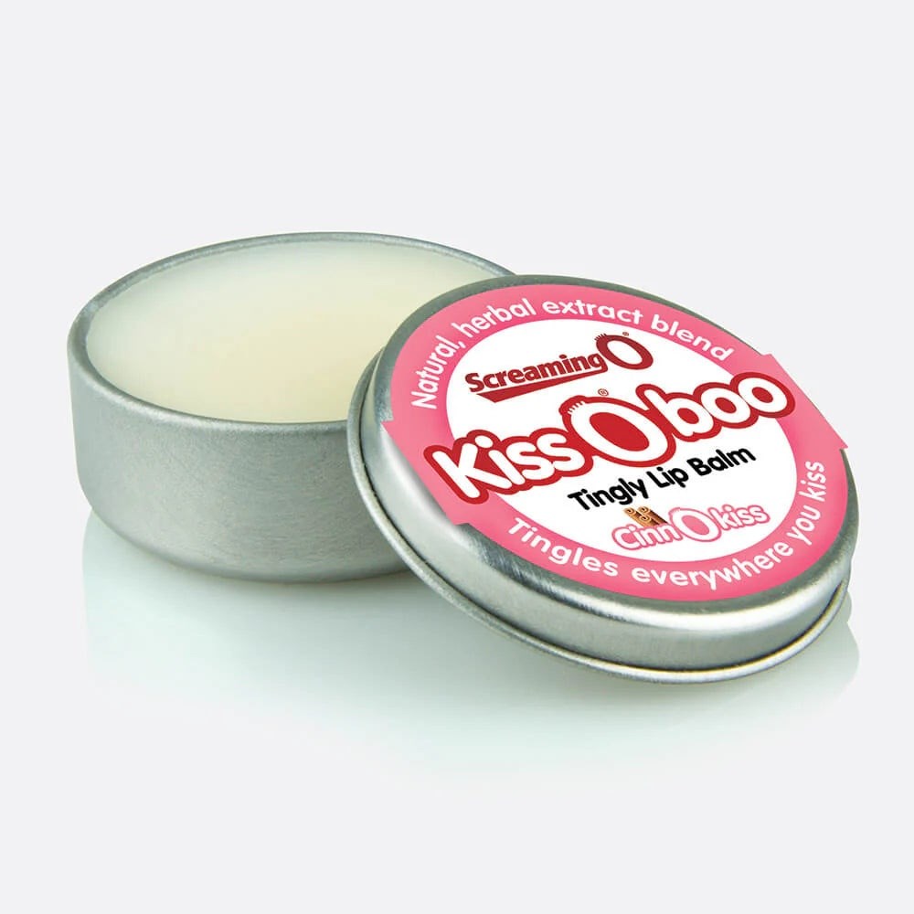 Screaming O KissOBoo Tingly Adult Lip Balm - - Bath and Intimate Fragrances