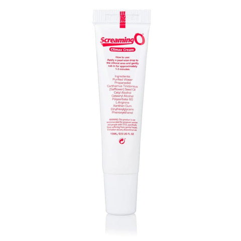 Screaming O Hightened Stimulation Climax Cream For Her - Delay and Excite Sprays