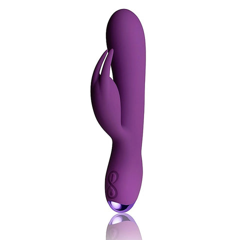 Rocks Off Flutter Multi Function Rechargeable Rabbit Vibrator Purple - Rabbit Vibrators