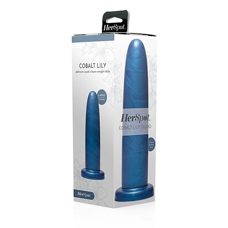 Cobalt Lily Ultimate Pleasure Silicone Dildo By Fleshlight - Realistic Dildos