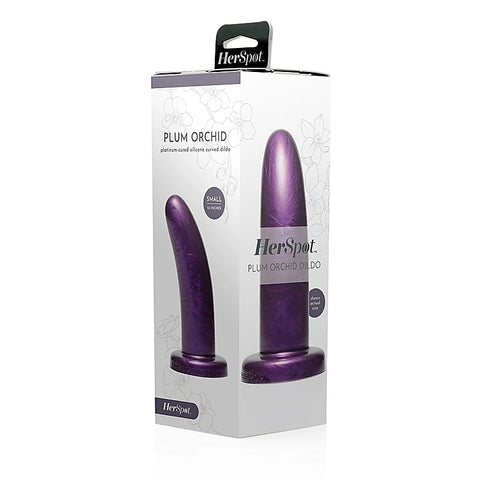Plum Orchid Realistic Silicone Dildo By Fleshlight - Realistic Dildos